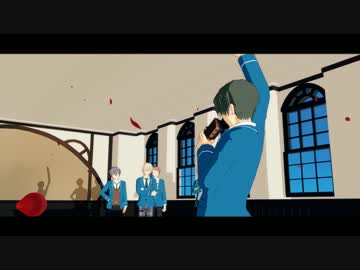 【MMDあんスタ】ストレスでおかしくなってる副会長様とクラスメイト