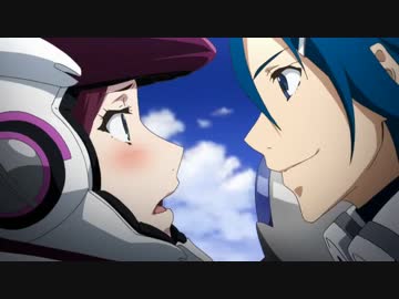 【ハヤテに抱きしめられるミラージュ】　マクロスΔ（デルタ）　13