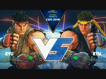CEO2016 スト5 LosersQuarterFinal ウメハラ vs ときど