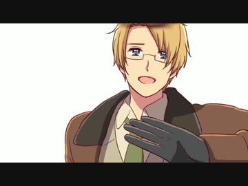 【手書きAPヘタリア】米でゴーストルール【トレス】