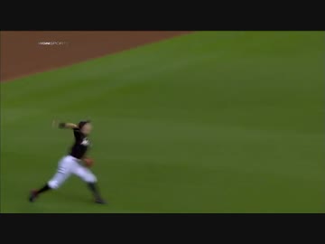 イチロー(42)　１００ｍダイナミック返球でストライク補殺！？