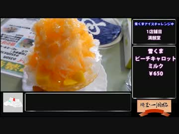 【三十路女の埼玉一周旅・熊谷特別編】雪くまアイスチャレンジ2016