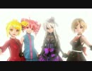 【PDFT】夢の続き【弱音ハク/重音テト/亚北ネル/咲音メイコ】PV