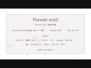 【手描きＨＱ】阿吽でフラワーウォール