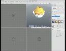 xismo で　モデリング　モンブラン