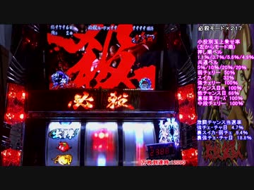 ぱちスロ　必殺仕事人　設定5で設定5の割より出してやる！part11