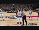 気さくな友達とフリープレイを楽しんでみた[NBA 2K16]前半戦
