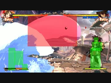【GGXrd】ヒットボックス見てみた_MA編