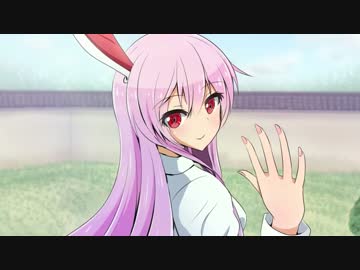 【東方】兎と参戦【手書き】