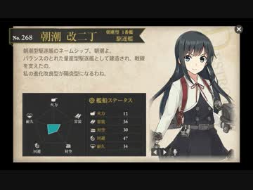 [艦これ]　朝潮改ニ＋改ニ丁