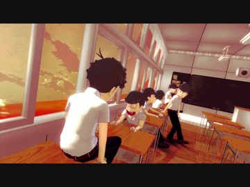 【MMDおそ松さん】Summer Rain＋α【学生松】