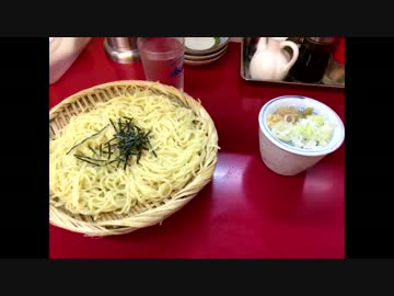 ３５０円の激安ざる中華(大島のめん処 なが井)