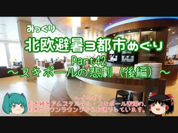 【みっくり】北欧避暑３都市めぐり Part42～スキポールの悲劇（後編）～