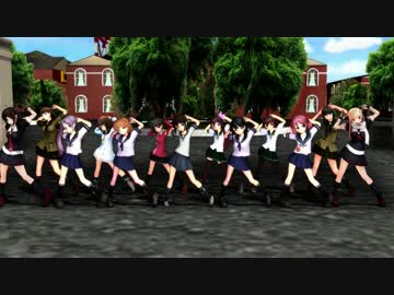 【MMD】レアドロ☆恋☆KOI！ by 艦娘 with MMDオールスターズ【350作記念】