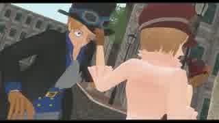 Mmdワンピ サボとコアラで ラヴソングは夕暮れに ニコニコ動画