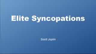 【MuseScore】Joplin - Elite Syncopations