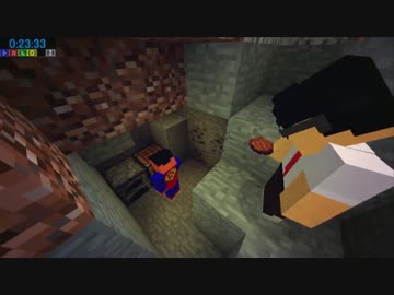 【Minecraft】三人称ガチンコRTA クワ編【ドンピシャ】2/2