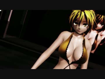【東方MMD】 水着_星ちゃん 「PiNK CAT」 セクシー・・・エロいっ！