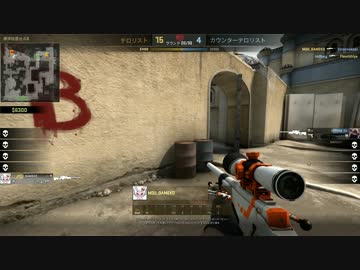 【Counter-Strike】ダメ子のへたれプレイ CS:GO編⑨【Global Offensive】