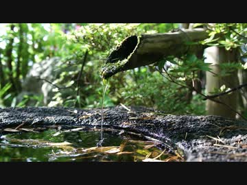 【高音質】水琴窟の音色【癒やしBGM】