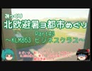 【みっくり】北欧避暑３都市めぐり Part43～KLM863 ビジネスクラス～