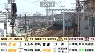 【１０３系】１０倍速阪和線定点観測＋α・新車導入記念【２２５系】