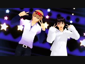 【MMD銀魂】沖田さんと新八くんでエレクトリックスター【沖田誕2016】