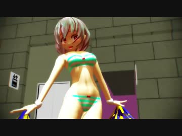 【R-18:MMD】夜になると通過ばかりの駅で悪戯