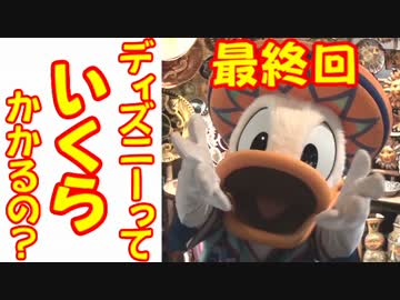ディズニーっていくらかかるの？【ﾃﾞｨｽﾞﾆｰ旅】06(最終回)
