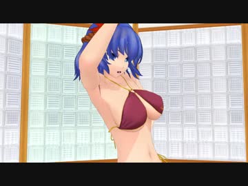 【東方MMD】神奈子様に水着を着ていただきました【Girls】