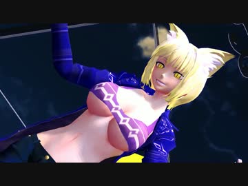 【MMD】体型調整とテクスチャ改変と姐さんとらんしゃま【GLIDE】