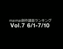 maimai創作譜面ランキングVol.7　[集計]7/10まで