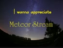 i wanna appreciate meteor stream　　part01