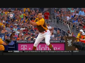【MLB】【ロングハイライト】ホームランダービー 決勝【スタントン】