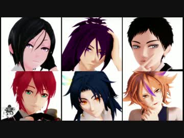 【MMD刀剣乱舞】不動くん×（大将組＋貞ちゃん）＝「洋楽詰め」