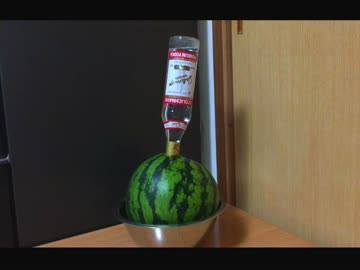 【夏にオススメ】食べられるスイカリキュールを作ってみるよ！