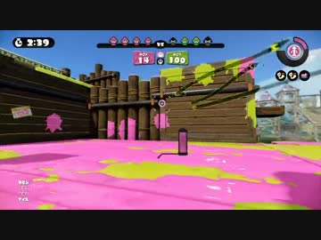 【スプラトゥーン】S+ガチマッチ part52【えっちなちぇりー】