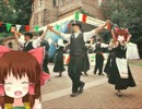 活気ある町のほのぼのお祭り神社.RPG