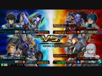 EXVSMBON 初心者がデュエルASでシャッフルプレイ