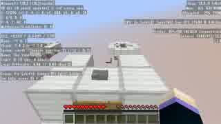 【Minecraft】自由に動かせるブロックを使って何か作ってみた