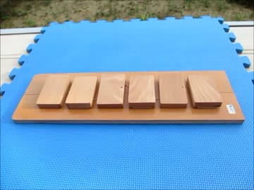 木のおもちゃ(縦型ドミノ)