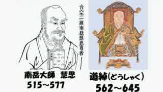 中国仏教シリーズ0-16-1 陳　南岳大師 慧思と道綽　末法思想の始まり