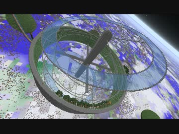 【Minecraft】重力に心を縛られずに生きていく12機【Voiceroid】