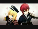 【MMD刀剣乱舞】信濃くんと乱くん【モデル配布】