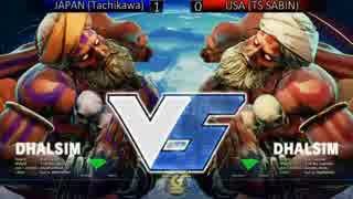 EVO2016pre ExhibitionMatches 立川 vs Sabin