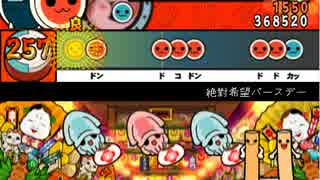 [太鼓さん次郎] 絶対希望バースデー (ダンガンロンパ3 絶望編 ED)