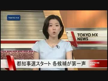 【ＴＯＫＹＯ ＭＸ】「桜井誠」候補の、ポスターに「モザイク」((((((((((((