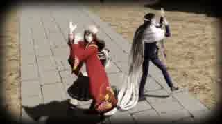 【しんけん乱舞】数珠丸コンビで極楽浄土【MMD】