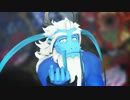 【MMDオリキャラ】東洋龍人3人で極楽浄土を踊ってみた【人外モデル配布】