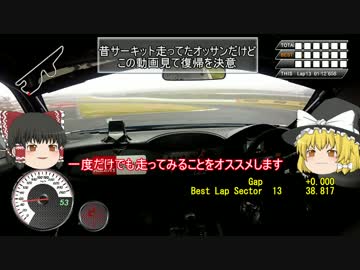 【レーシング車載】ゆっくりたちとダウンアップ富士スピードウェイ 後編